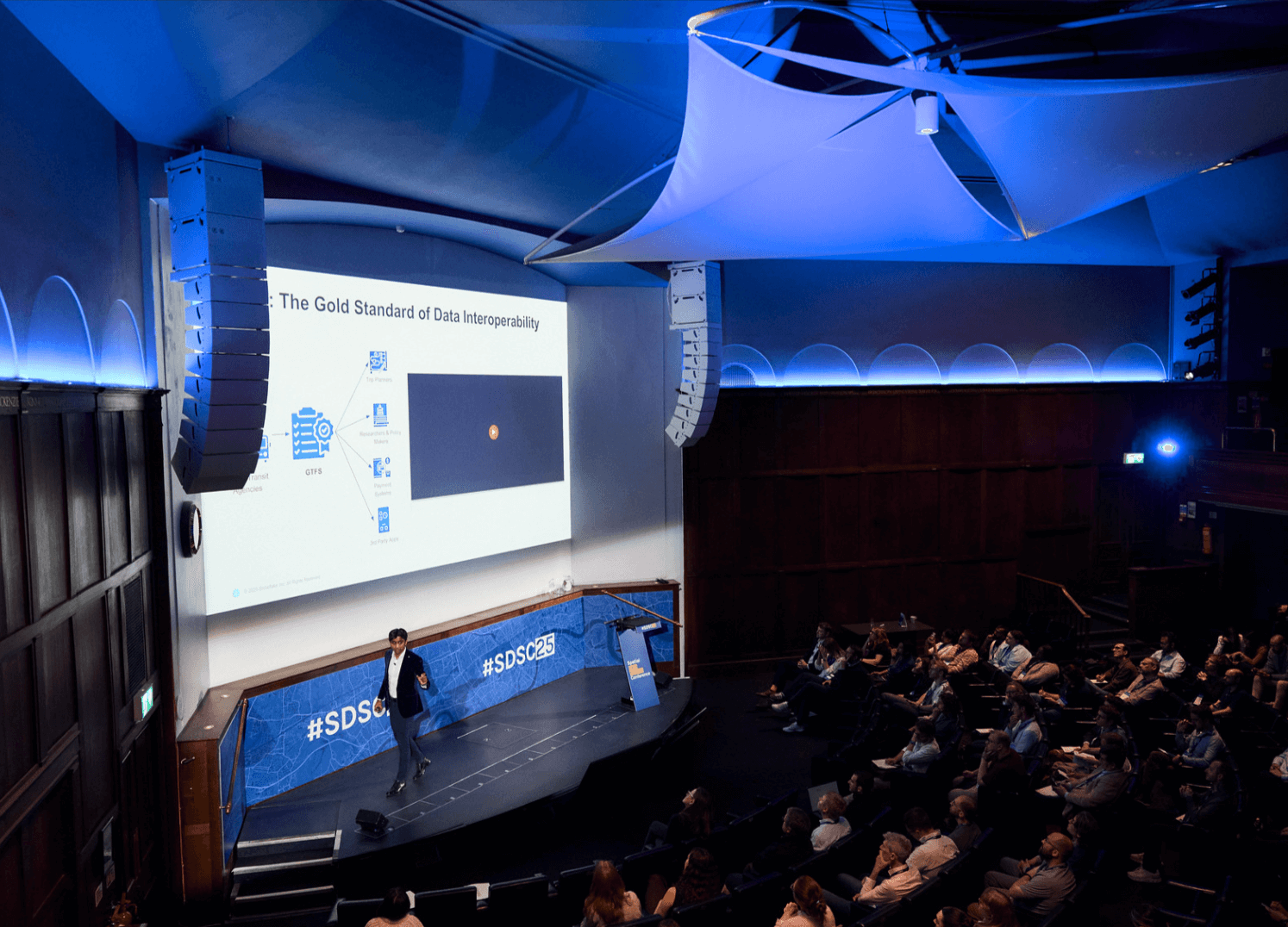 A photograph from SDSC London